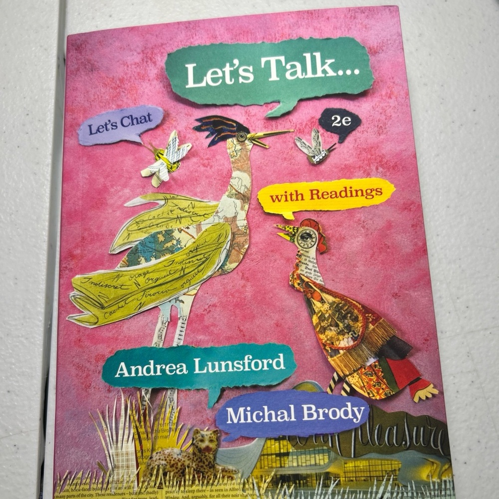 Let's Talk with reading